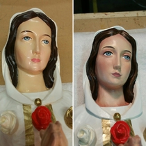 Rosa Mystica statue restoration